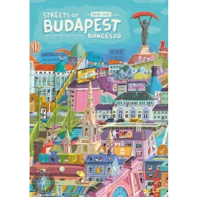   Budapest böngésző - Streets of Budapest - kétnyelvű kiadás